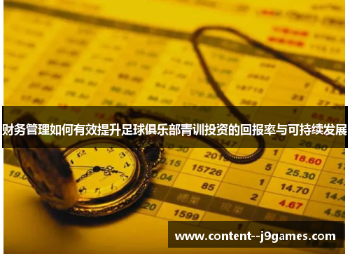 财务管理如何有效提升足球俱乐部青训投资的回报率与可持续发展 财务管理如何有效提升足球俱乐部青训投资的回报率与可持续发展