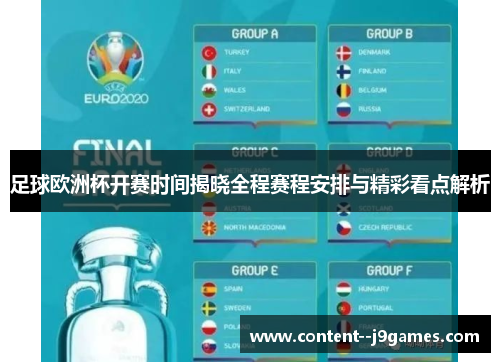 足球欧洲杯开赛时间揭晓全程赛程安排与精彩看点解析 足球欧洲杯开赛时间揭晓全程赛程安排与精彩看点解析